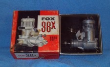 Fox 36X Cl Ff Airplane Engine, NEVER MOUNTED 