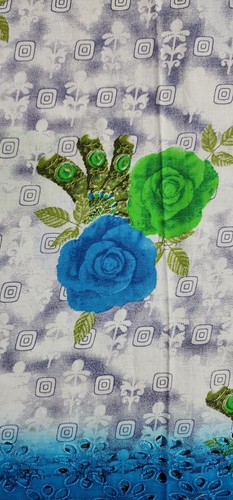Hawaiian 100% Cotton Print Cut Work embroidery Border Fabric tela 45" W sold BTY - 第 14/17 張圖片