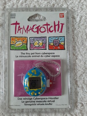 Original Tamagotchi 1996-1997 Bandai Vintage 1. Generation, Blau
