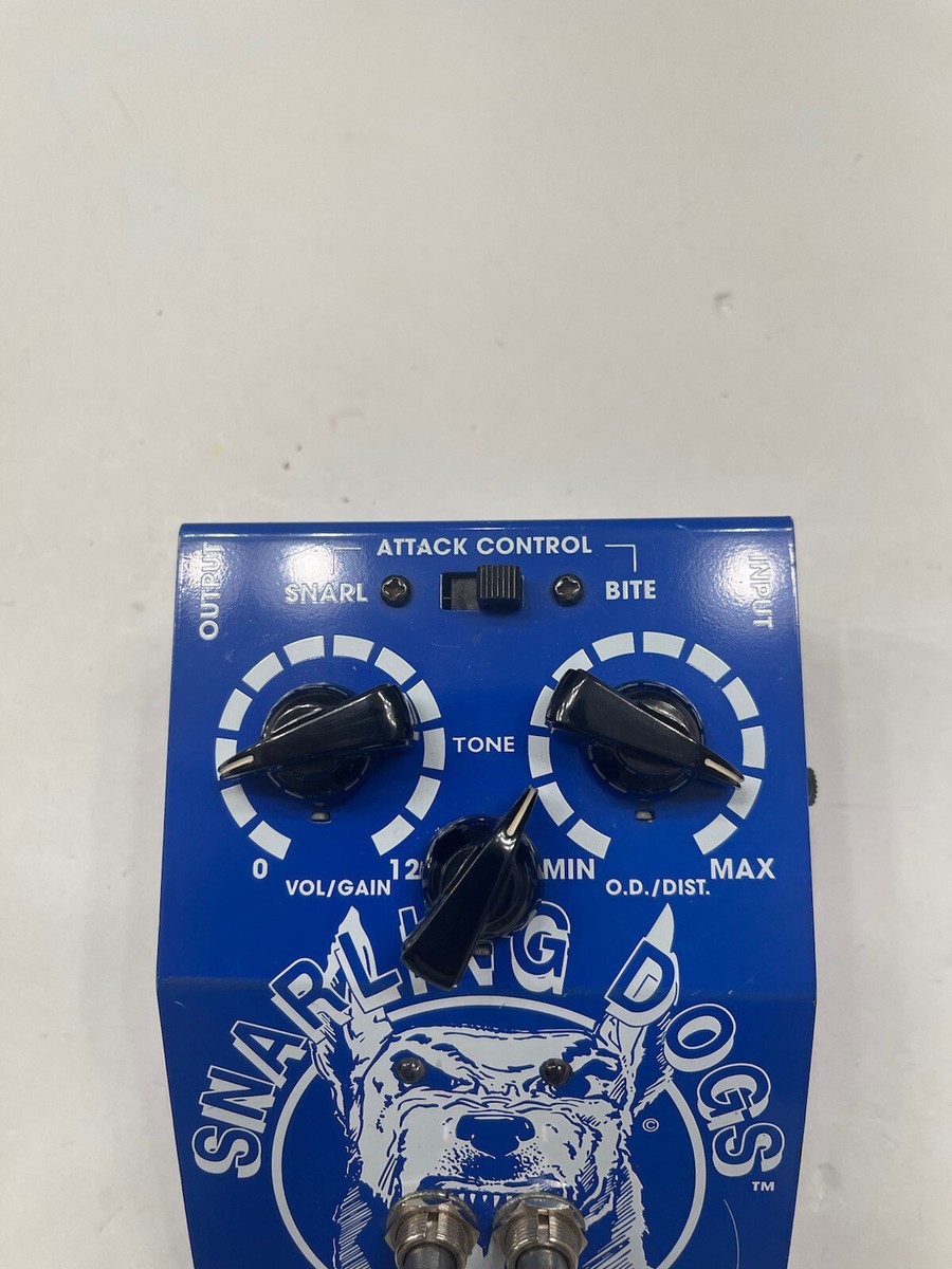 【レアモデル】SNARLING DOGS SDP-4 BLUE DOO Snarling Dogs SDP-4 Blue Doo Tube Emulator Overdrive Rare