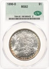 1890-O $1 CACG MS62 Morgan Silver Dollar