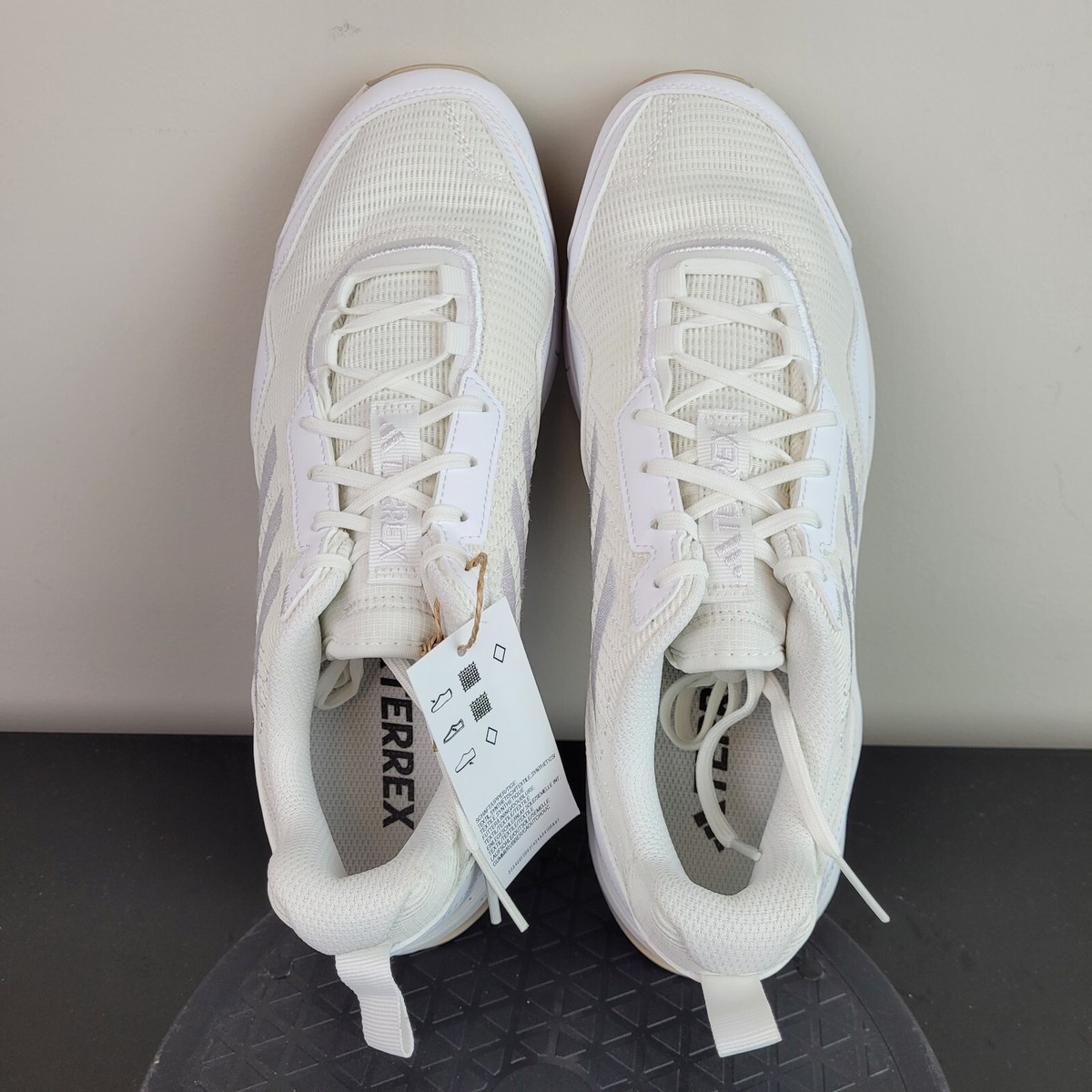 Adidas Terrex AX4 C Triple White Hiking Shoes Sneakers Adidas Terrex AX4 C Triple White Hiking Shoes Sneakers