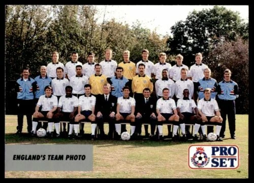 England Football Pro Set Sports Trading Cards & Accessories