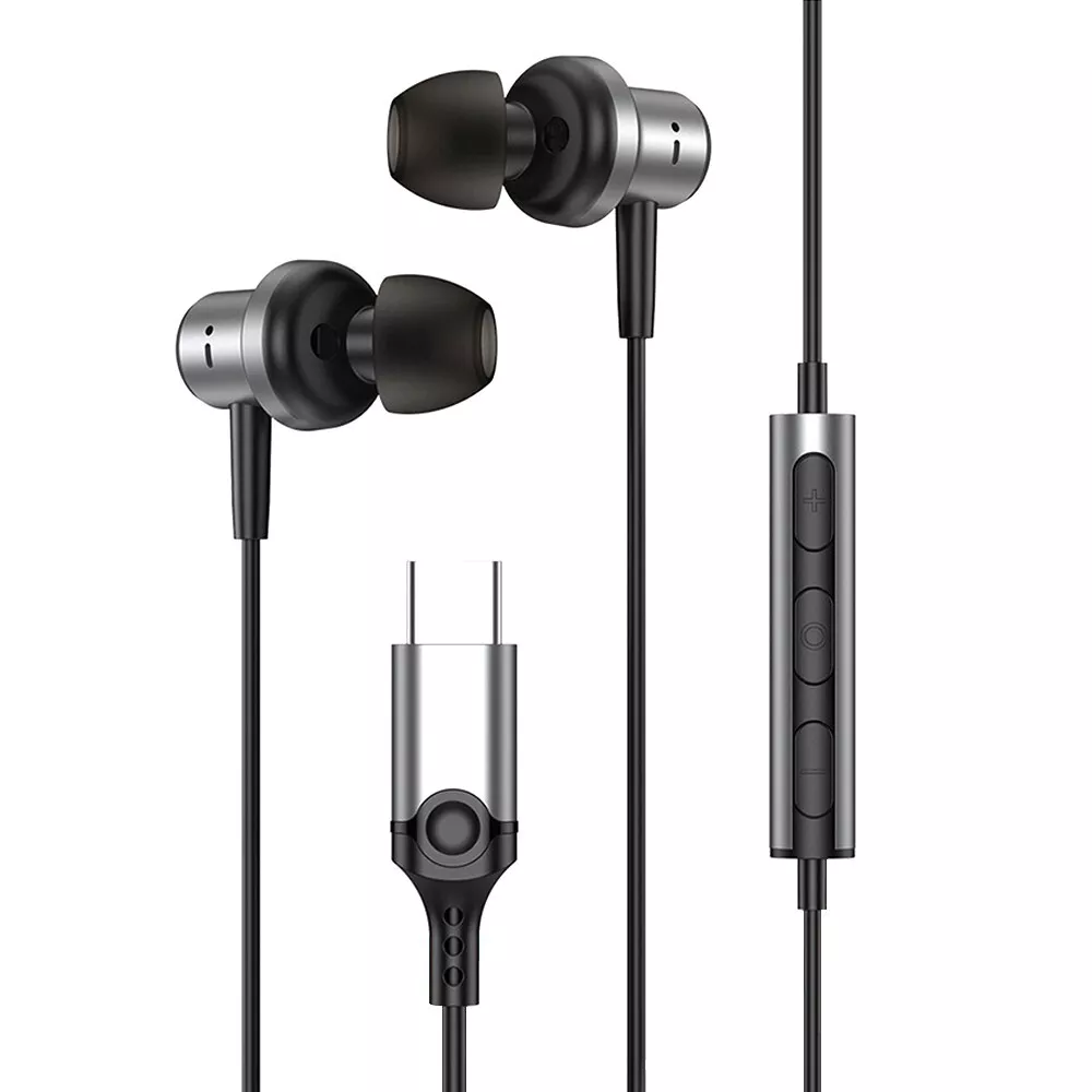 Usb earbuds with 2025 microphone