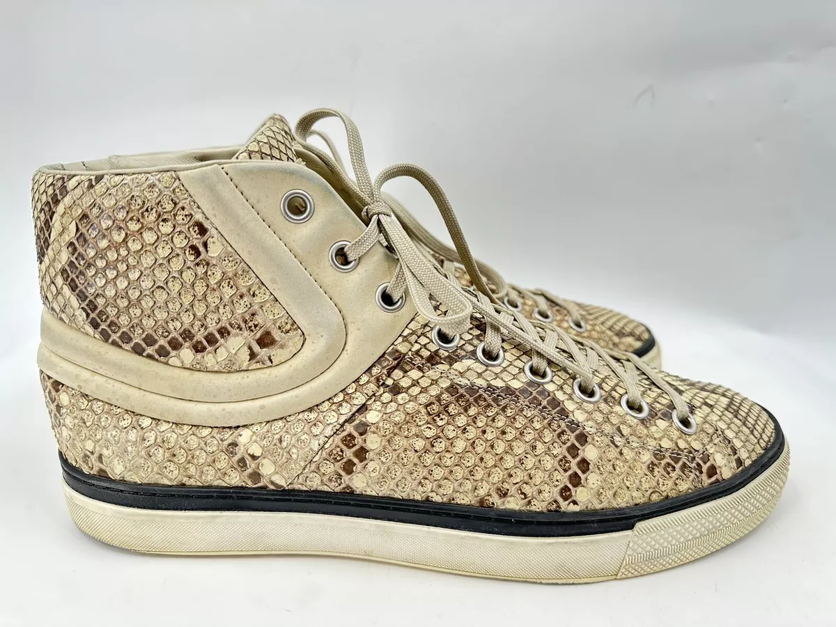 Python Patterned Luxury Sneakers : Louis Vuitton sneaker