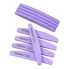 nail file 100/180 Grit 10 Pieces Heavy Duty Nail File Double Sided Washable