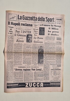 Gazzetta Dello Sport Originale Du 6 Mars 1963 - Roma - Stella Rosa Belgrade