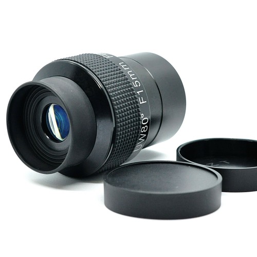2" UW80 Ultra Wide-angle Telescope Eyepiece F15mm Fully Multicoated Lens - Picture 2 of 4