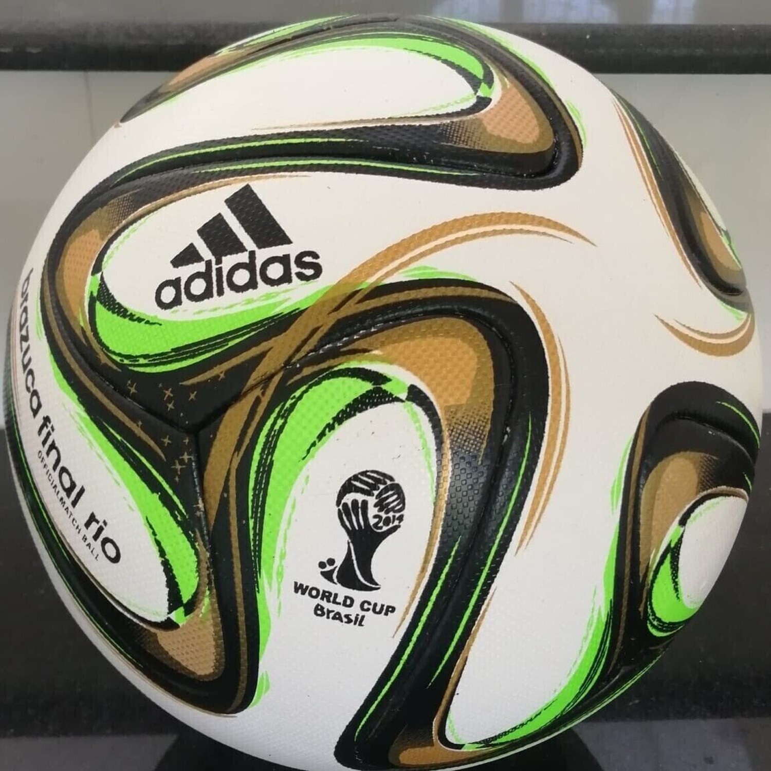 New BRAZUCA Final Rio Soccer Ball World Cup Brazil 2014 Official