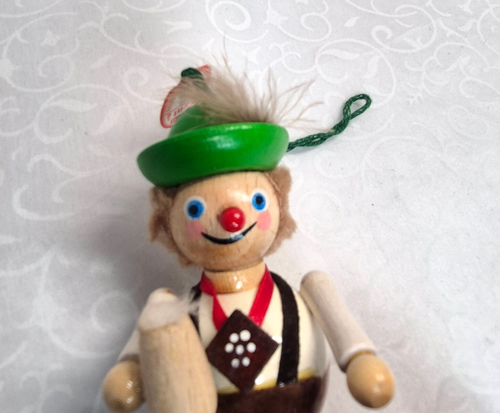 Vintage Steinbach Handmade German Oktoberfest Wooden Figure Ornament - Picture 2 of 7