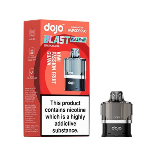 VAPORESSO DOJO BLAST 6000 PREFILLED POD - Picture 22 of 31