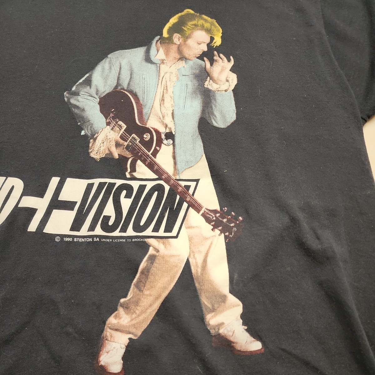 vintage 90s DAVID BOWIE SOUND AND VISION WORLD TOUR 1990 vintage 90s DAVID BOWIE SOUND AND VISION WORLD TOUR 1990
