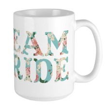 CafePress Team Bride Coffee Mug, Large 15 oz. White Coffee Cup 61157571