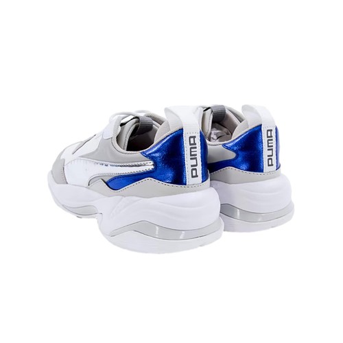 Puma Thunder Electric Puma White-Gray-Violet-Marina 367998-02 Women's - 第 3/4 張圖片