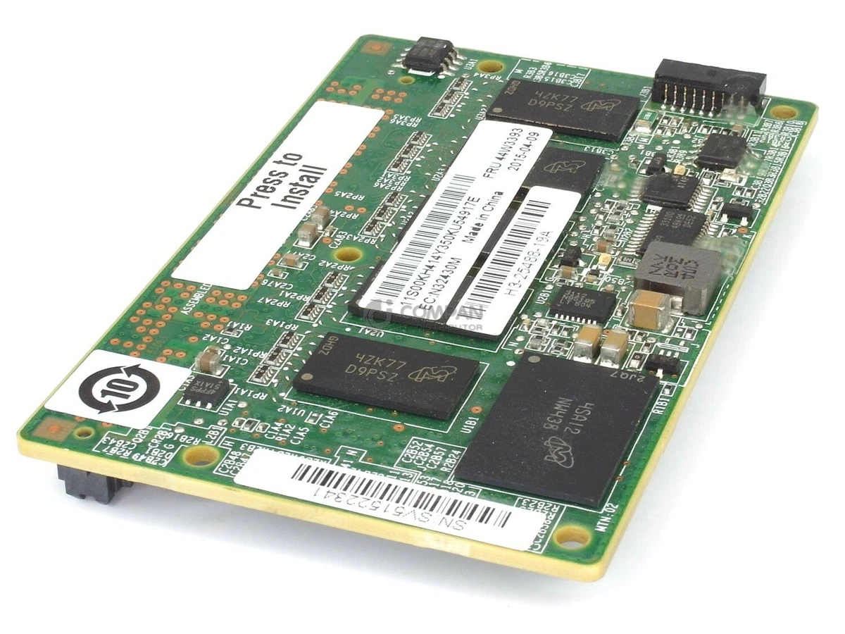 44W3393 LENOVO SERVERAID M5200 1GB CACHE RAID 5 UPGRADE - | eBay