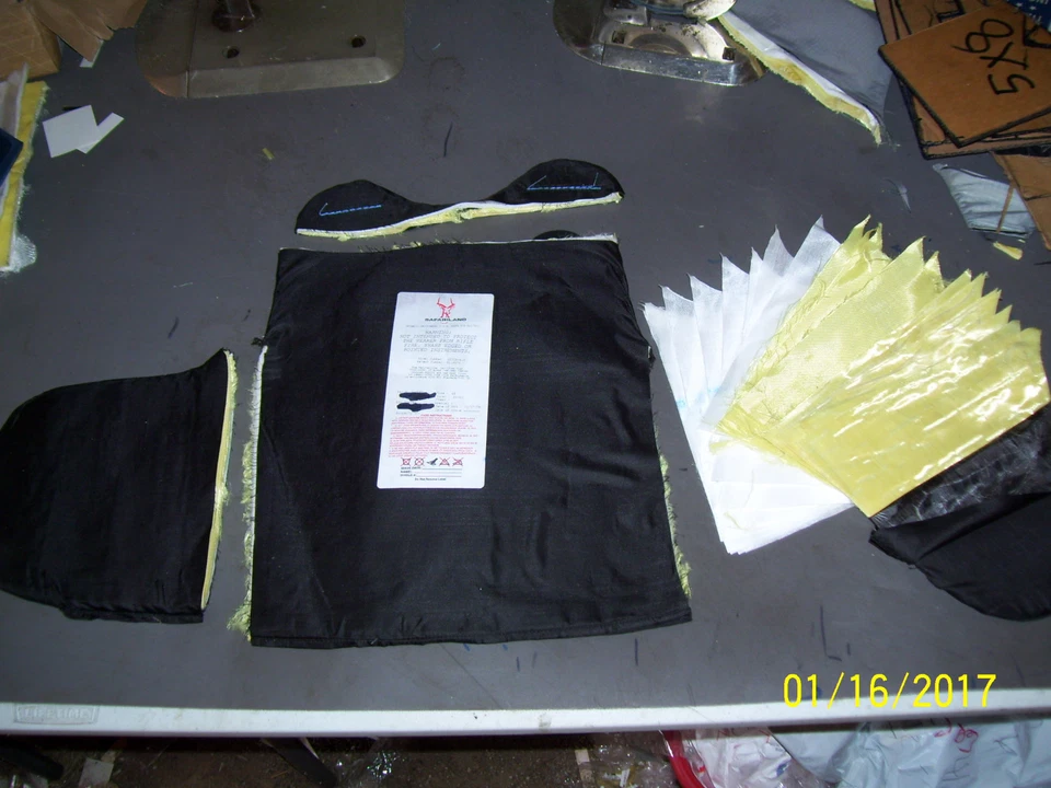 1BULLETPROOF, Spall- 1 Trauma Plate Level IIIA 11"X14" Soft Body Armor Plate - Image 2 of 4