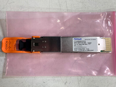 Cisco / Finisar 400G QSFP-DD DR4  FTCD2523E1PCM MPO Transceiver