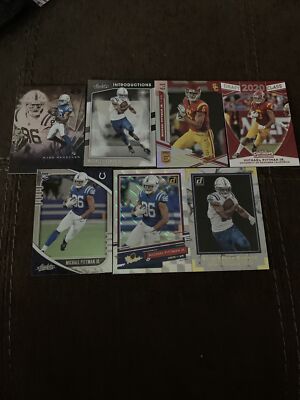 MICHAEL PITTMAN JR Lot. The Rookies Silver Holo, Elite Series, Illusions. Colts.