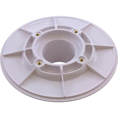 Wall Fitting, 6'' dia, 2-3/8''hs, 2''s Insider, White