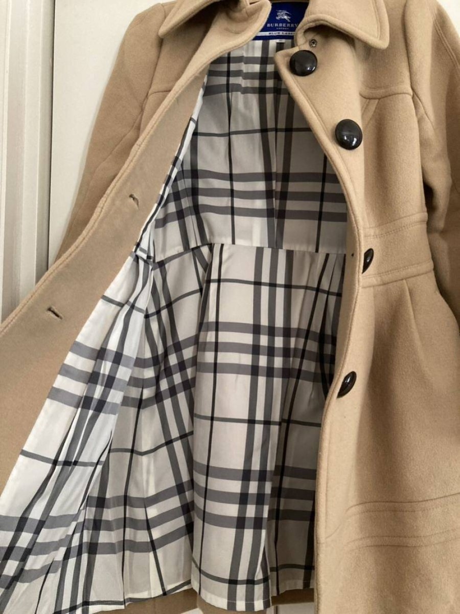 【関税&送料込み】Burberry Trench Coats Burberry Blue Label Trench Coat Shipped from Japan Good