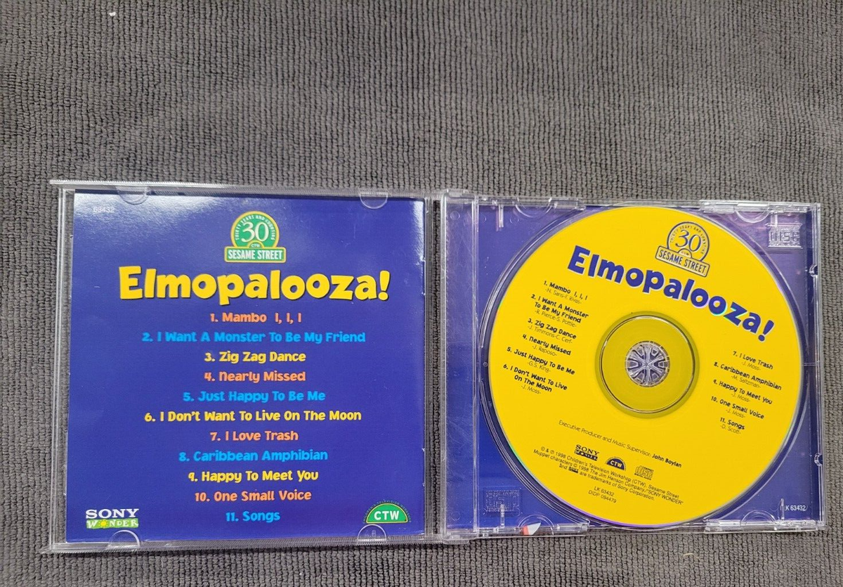 SESAME STREET ELMOPALOOZA VARIOUS ARTISTS CD 74646343227| eBay