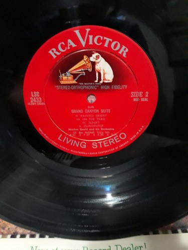 Morton Gould-"GrandCanyonSuite"-RCA Red Seal-LSC2433-Stereo-1960-EXC - Picture 6 of 6