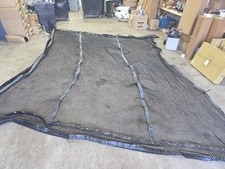 Golf Simulator Enclosure Heavy Duty Netting By Court 1, 14ftx15ft Used