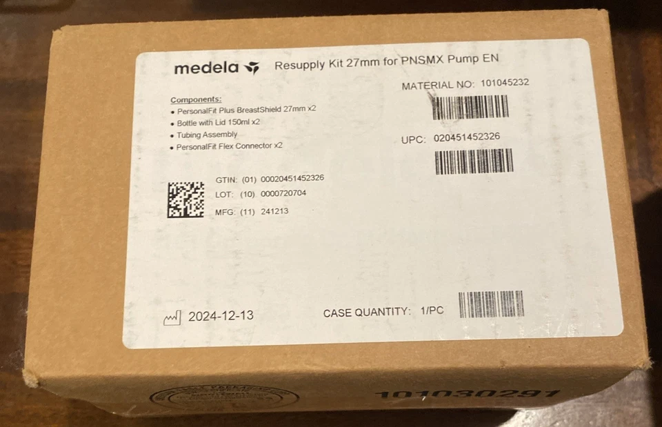 Kit de reabastecimiento Medela 27 mm para bomba PNSMX EN 101045232 Foto 2 de 2