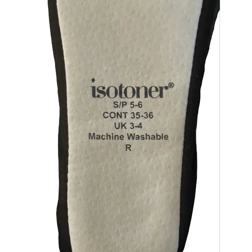 Новый изотонер черный бант верхний мягкий атлас балерина тапочки женский размер 5-6 - Изображение 4 из 4