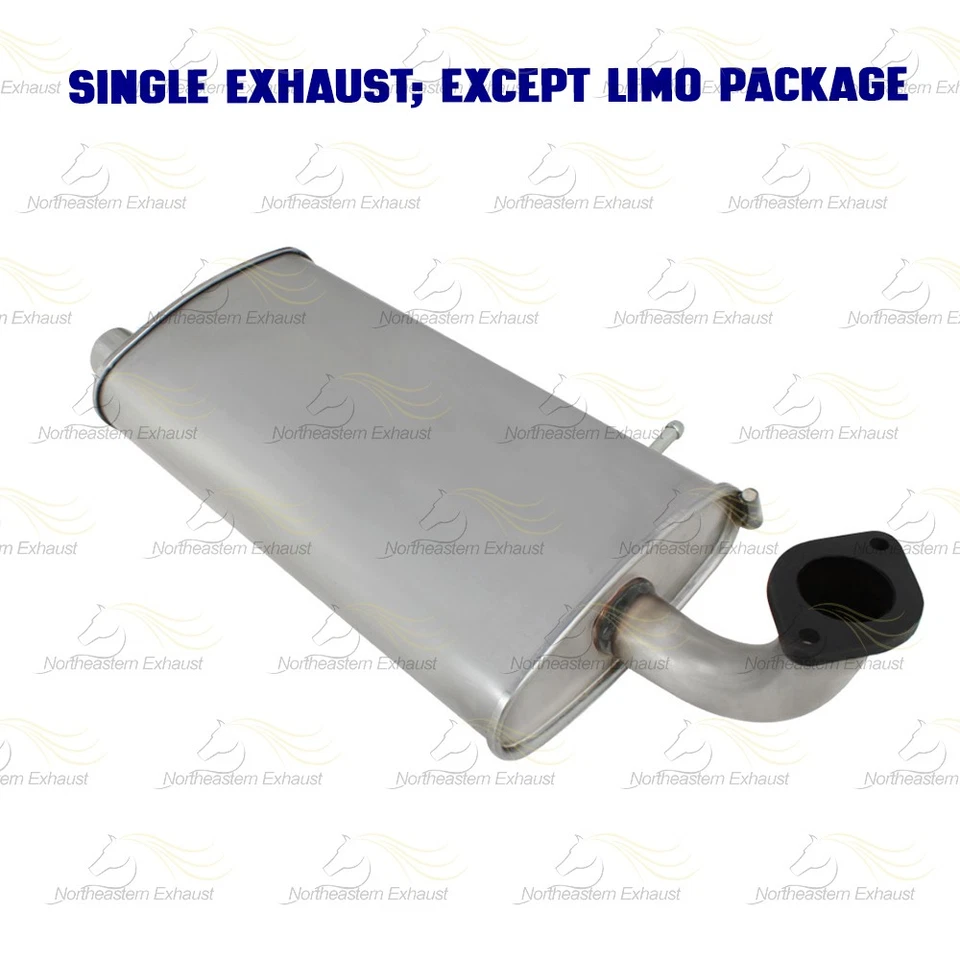 Silenciador de escape de acero inoxidable para: Ford Crown Victoria 2003-2011 4,6 L Foto 4 de 4
