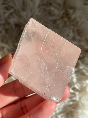 Peach Optical Calcite   Stone of Clarity, Joy & Emotional Renewal (PL)
