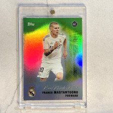 2025-26 Topps Real Madrid Team Set #26 Franco Mastantuono Green Rookie RC /99