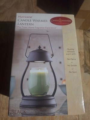 Candle Warmer Lantern ( Black)