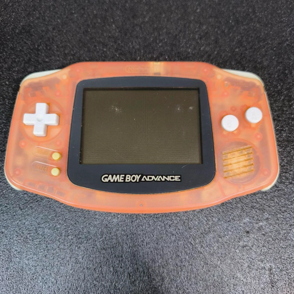 Nintendo Game Boy Advance Clear Orange Console Only, Tested and Working - Image 2 of 4