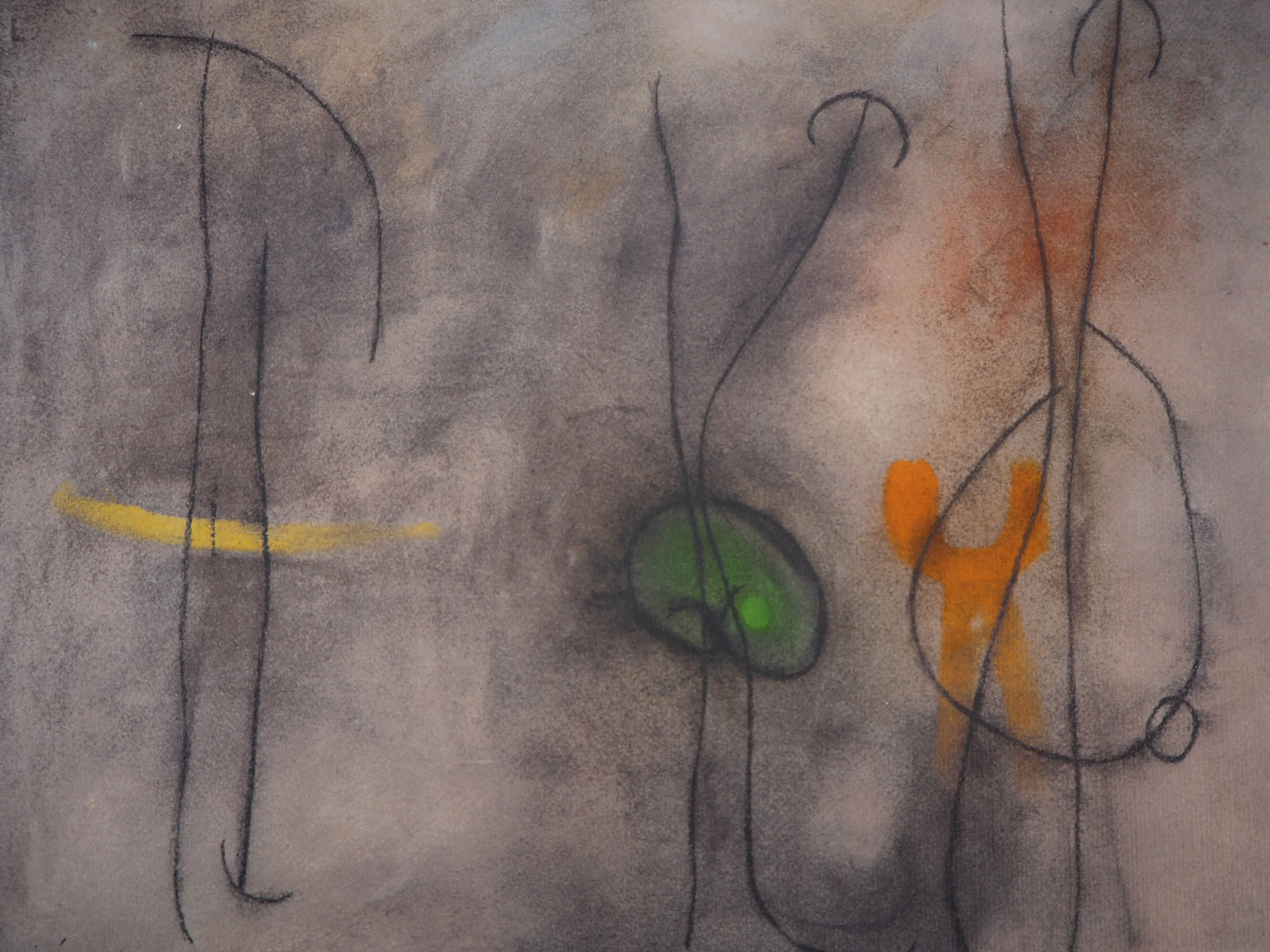 Joan MIRO : Trois femmes - Lithographie signée