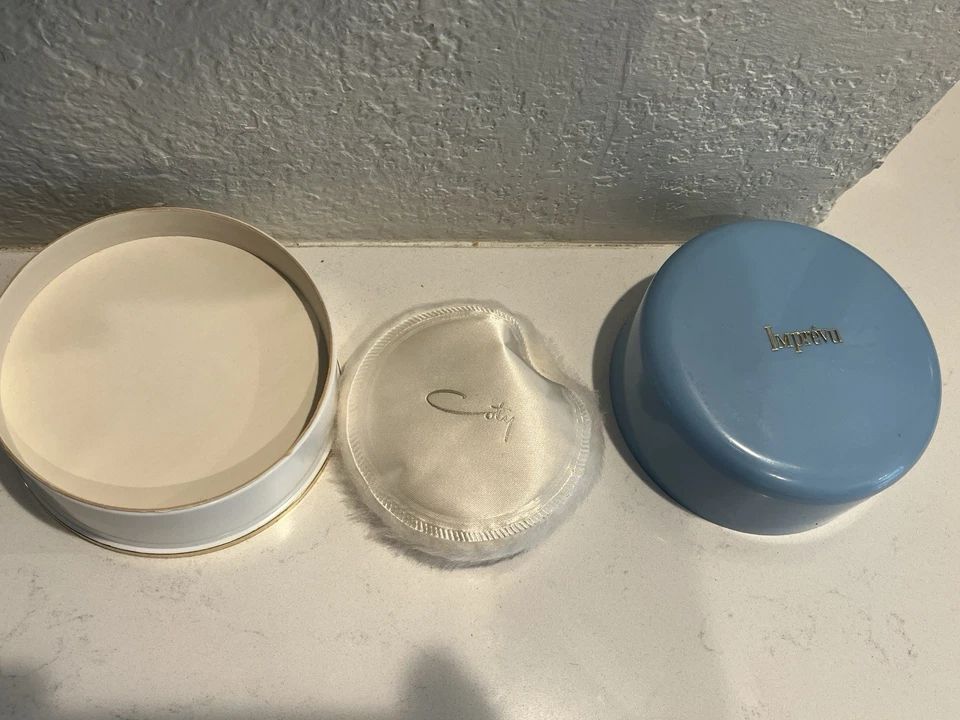 Polvo de baño corporal para polvo IMPREVU by COTY 4 OZ DE COLECCIÓN con soplo sedoso ~¡NUEVO!~ Foto 3 de 4