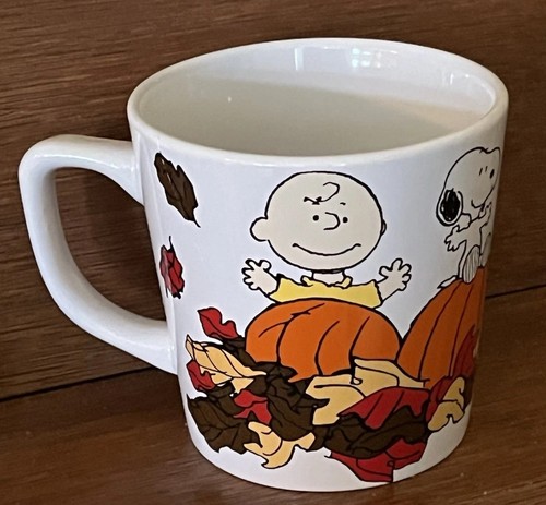 Peanuts Halloween Autumn Pumpkin Patch Mug Silver Buffalo Ceramic Coffee Cup - Picture 5 of 19