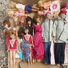 Mattel Barbie Ken Dolls Vintage Mixed Lot with Clothing Accessories