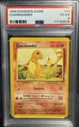 Pokémon TCG Base Set Charmander 46/102 Regular PSA 4 1999