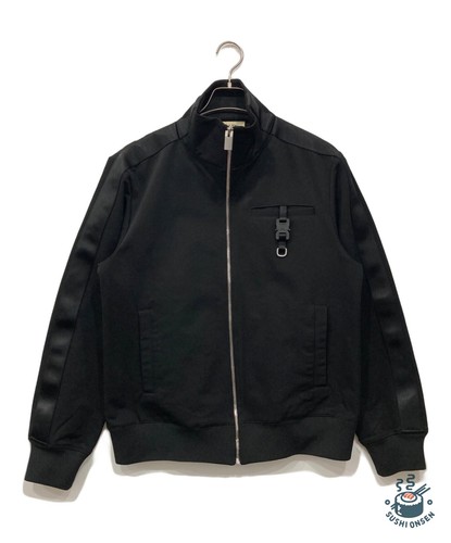 1017 ALYX 9SM Sideline Coaster Buckle Track Jacket Size: L Black Men