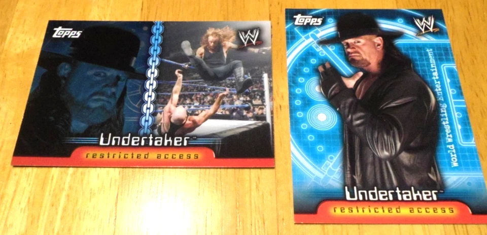 2006 Topps WWE Insider Restricted Access 55 Cards w Foil & Chris Benoit #40 more - Image 3 of 4