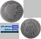 Antique 1913⌛US Philadelphia Mint Silver Barber Dime🪙Antique🪙