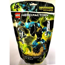 LEGO 44026 Hero Factory Invasion from Below CRYSTAL BEAST VS. BULK, New!