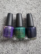 OPI Nail Polish 3pc Lot Old Colors