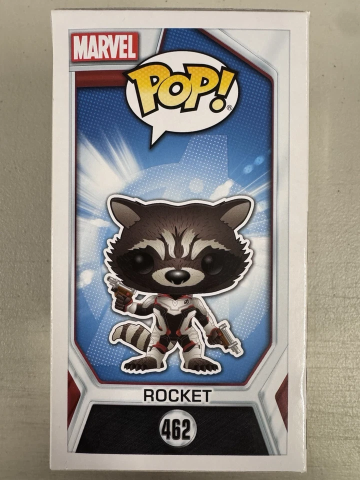 Rocket (Team Suit) 462 ~ Marvel: Avengers 4 - Endgame ~ Vinilo Funko Pop Foto 4 de 4