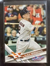 Alex Bergman Topps 2017 Opening Day Rookie #19 Houston Astros Baseball