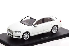 Spark 1/43 Audi A4 Sedan 2016 B9 White Audi Saloon white S8150