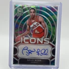 2023-24 Panini Spectra Icons Autograph Marble Spud Webb 3/5 AUTO HAWKS 🔥💎 MINT