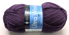 Berroco Ultra Wool Worsted 100% Superwash Merino 100gm/219yd 3362 Eggplant DS