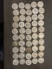 50 Silver pre-1965 Roosevelt Dimes, $5 Face Value MIXED DATES roll